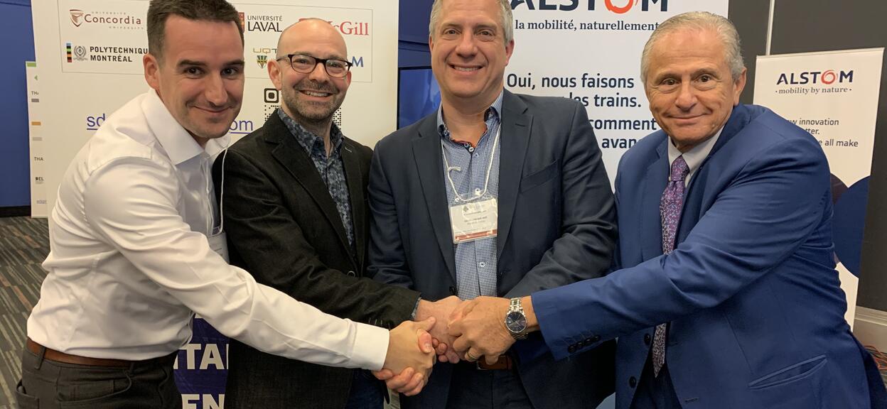 Alstom s’associe à des experts et étudiants de l’École de technologie